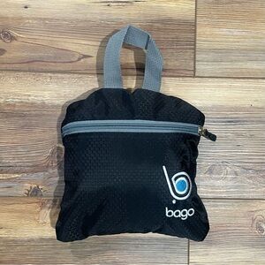 Bago Lightweight Packable Travel Backpack Gray Mesh Side Pockets Gorpcore Hiking